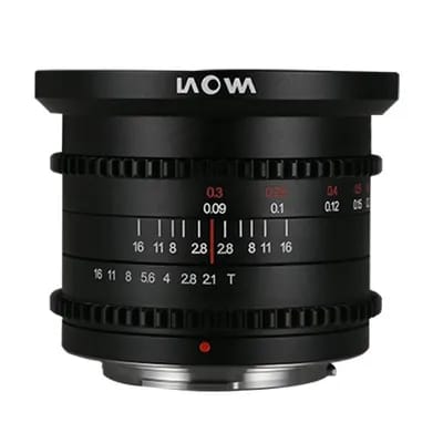 Objectif Laowa 6mm T2.1 Zero-D MFT Cine