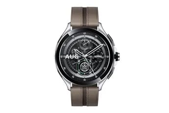 Montre connectée Xiaomi Mi Watch 2 Pro Argent et bracelet Cuir Marron FD