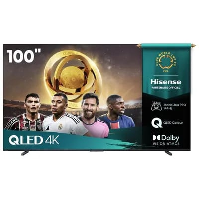 TV QLED Hisense 4K UHD 100E7Q Pro 253 cm 2025