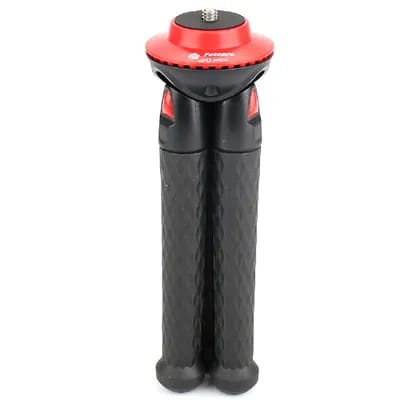 Mini-trépied noir/rouge Fotopro UFO avec support pour téléphone et GoPro