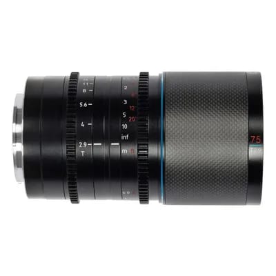 Sirui 75mm T2.9 Neutral Flare 1.6x FF Anamorphic L Mount (Carbon Fiber)