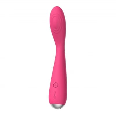 SVAKOM - Vibromasseur pour point G et clitoris - Rouge prune