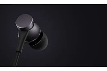 Ecouteurs Xiaomi Ecouteurs intra-auriculaire Xiaomi Mi Basic Noir
