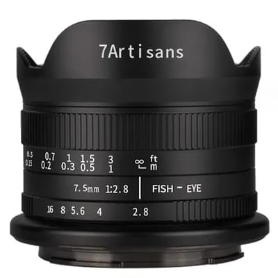 7artisans 7.5 mm F2.8 mark II Nikon (Z Mount) noir