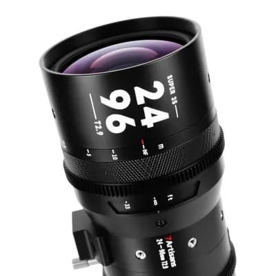 7artisans 24-96mm T2.9 Canon EF Mount pour reflex numérique noir