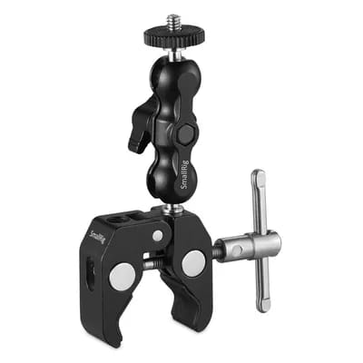 Pince multi-fonctions en forme de crabe SmallRig 2164 avec bras magique à tête sphérique