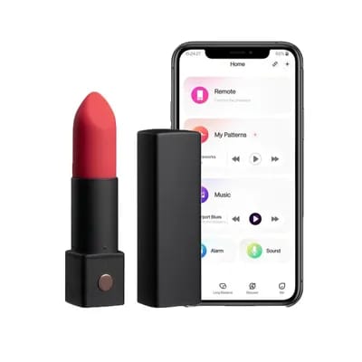 Vibromasseur Rouge à Lèvres Connecté Exomoon