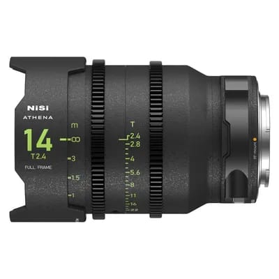 NiSi 14mm T2.4 (RF-mount) ATHENA PRIME objectif cinéma plein cadre