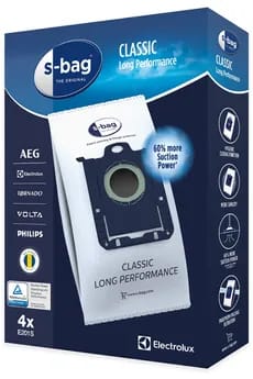 Sac aspirateur Electrolux S-BAG CLASSIC E201S 4 SACS