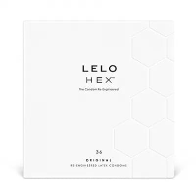 Préservatifs originaux LELO HEX - 36 préservatifs