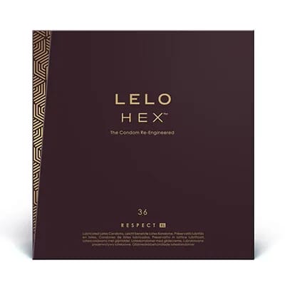 LELO HEX Respect XL - 36 Préservatifs