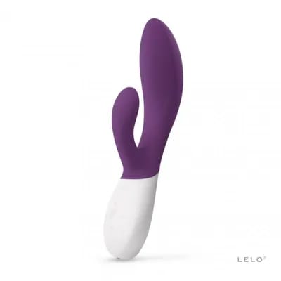 LELO - Vibromasseur rabbit Ina Wave 2 - Prune