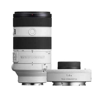 Sony FE 70-200mm F/4.0 G OSS II + Téléconvertisseur 1,4x Sony E-Mount
