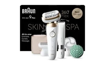 Epilateur électrique Braun Epilateur Silk Epil 9 Flex 9-481 3D BLANC - OR