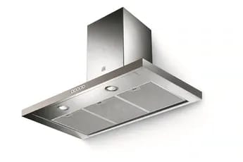 Hotte décorative murale Roblin Hotte box Baltic 900 inox