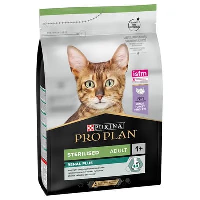 3kg Sterilised dinde PURINA PRO PLAN - Croquettes pour chat