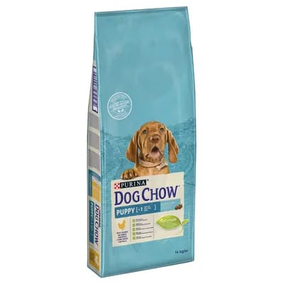 2x14kg PURINA Dog Chow Puppy, poulet - Croquettes pour chien