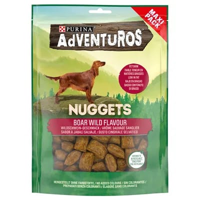 PURINA AdVENTuROS Nuggets pour chien - 2 x 90 g