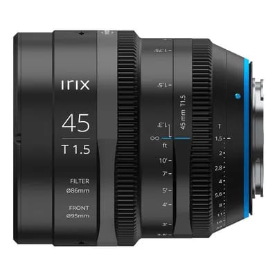 Objectif Irix Cine 45 mm T1.5 pour MFT