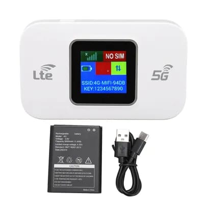 Modem WiFi 4G LTE professionnel, 300Mbps, écran couleur haute vitesse, routeur WiFi Mobile 4G, pour téléphone portable, ordinateur portable, tablette