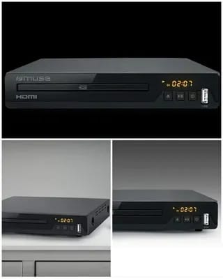 Lecteur DVD Full HD avec sortie HDMI et port USB sortie audio RCA Sortie composite