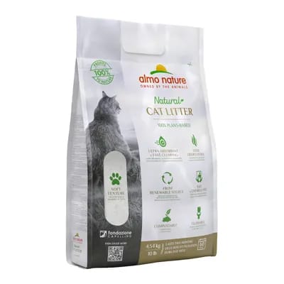 2x4,54kg Litière Almo Nature Cat Litter - pour chat
