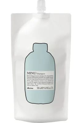 Shampoing rechargeable pour cheveux colorés Minu - Recharge 500ml                                - Davines