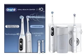 COMBINE OXYJET + brosse à dents IO6