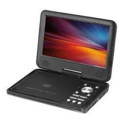 Trevi PDX 1409 S2 Lecteur DVD portable Dessus de table 9" Noir