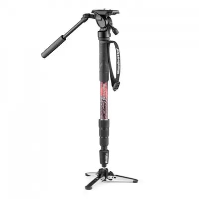 Kit Monopod Vidéo Manfrotto Element MII en Aluminium avec Tête Liquide