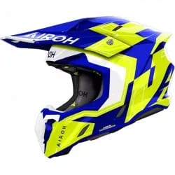 Airoh Twist 3 Dizzy Blue Yellow Gloss - Taille M