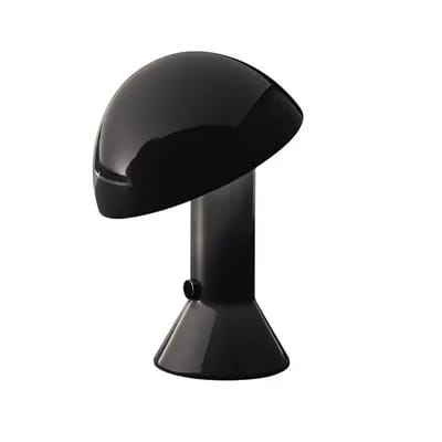 Martinelli Luce Lampe à poser design ELMETTO noire