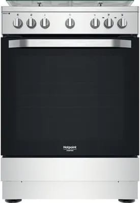 Cuisinière mixte HOTPOINT HS68M8PCX/FR