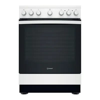 Cuisinière Vitroceramique Indesit Is67v5pcw/e