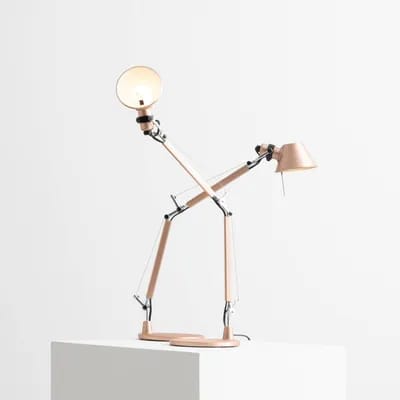 Artemide Tolomeo Micro lampe à poser, cuivrée