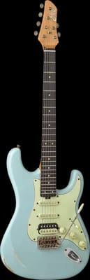 Eko Aire Relic - Guitare Électrique - Bleu