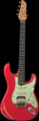 Eko Relic Series Aire Relic - Guitare Électrique - Fiesta Red