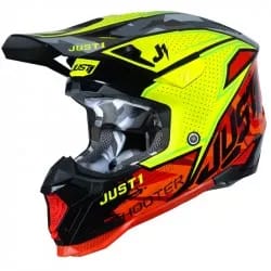 Just1 J-40 Shooter Camo Red Black - Taille L