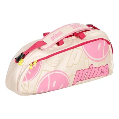 Prince Smiley Housse De Raquette Lot De 3 - Crème