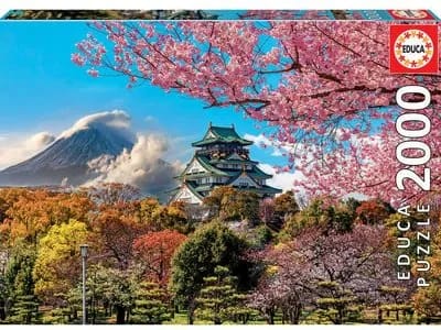 Puzzle Château D'osaka, Japon 2000 pièces