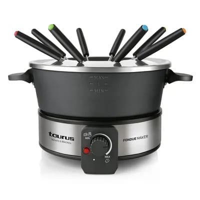 Taurus FF2 - Fondue - 2 litres - 1 kWatt - noir/inox