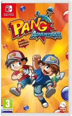 Pang Adventures (jaquette Réversible + Planche De Stickers + Manuel Rétro) - Buster Edition