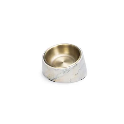 Gamelle en mélamine Designed by Lotte Vita, beige pour chat - capacité : 160 ml, 13,5 cm de diamètre