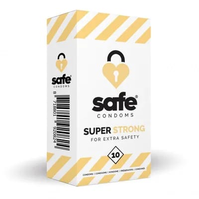 SAFE - Préservatifs - Super Strong - 10 unités