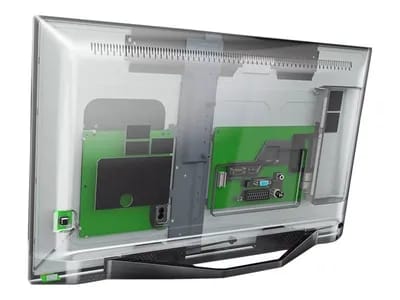 Philips 24HFL3014P - Classe de diagonale 24" Professional Series TV LCD rétro-éclairée par LED - hôtel / hospitalité - 720p 1366 x 768 - DEL de façade - noir, translucide (couvercle)