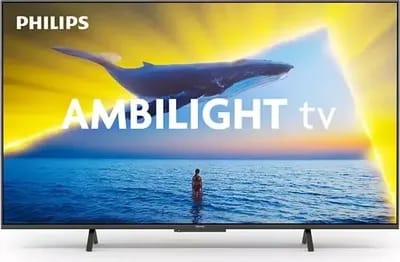 Philips 55PUS8109 55" (140 cm) Smart TV LED 4K Ultra HD, Ambilight, Son Dolby Atmos, Chrome satiné