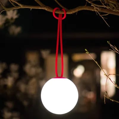 Fatboy Bolleke suspension LED batterie, rouge