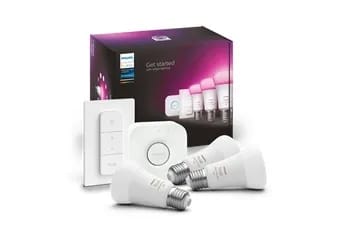 Ampoules connectées Philips Hue HW&CA Kit de démarrage  E27 x3 et télécommande Hue