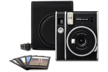 Appareil photo instantané Fujifilm PACK INSTAX MINI 40 + FILM 10 VUES + ETUI