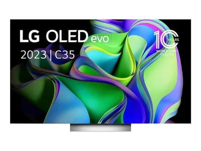 TV OLED Evo LG OLED55C35LA 139 cm 4K UHD Smart TV 2023 Noir et Argent
